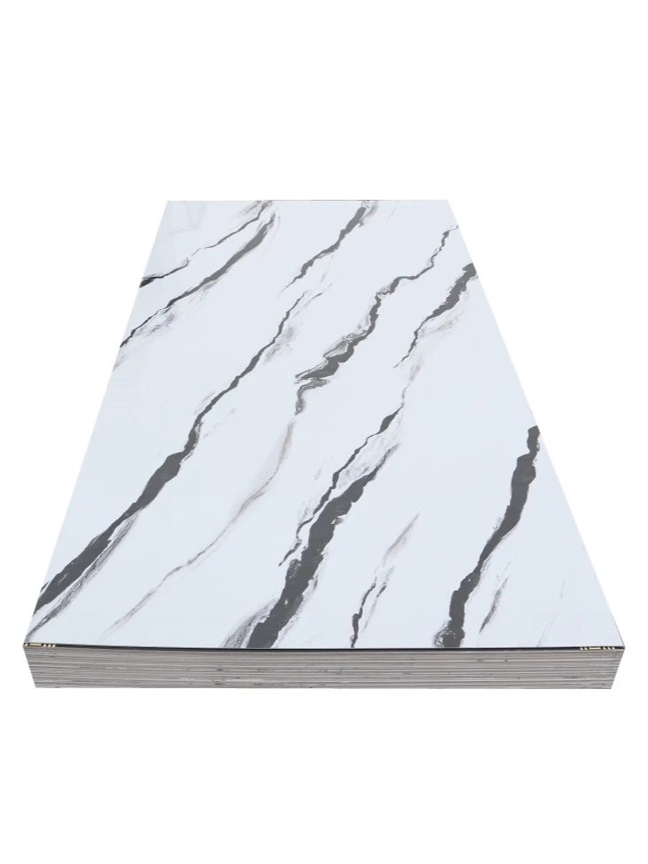 High Gloss Waterproof Fireproof UV Coated Melamine Laminated MDF Board For Interior Indoor Decoration And Furniture suppliers